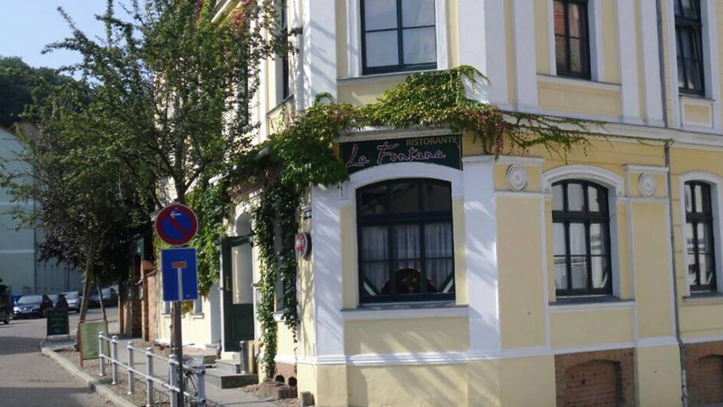 La Fontana Ristorante - italienisches Restaurant in Bad Freienwalde - Eingang